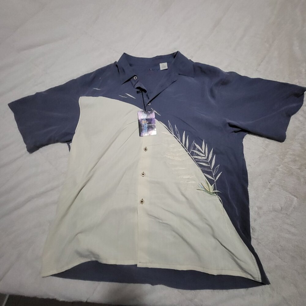 Maui Clothing Shirt Mens Large Vintage 2XL  Button Up Hawaiian Camp Casual NWT